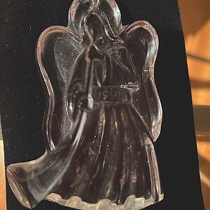 Vintage 1999 Waterford crystal angel for x-mas tree.